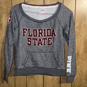 PINK  Victoria Secret Florida State sweat shirt